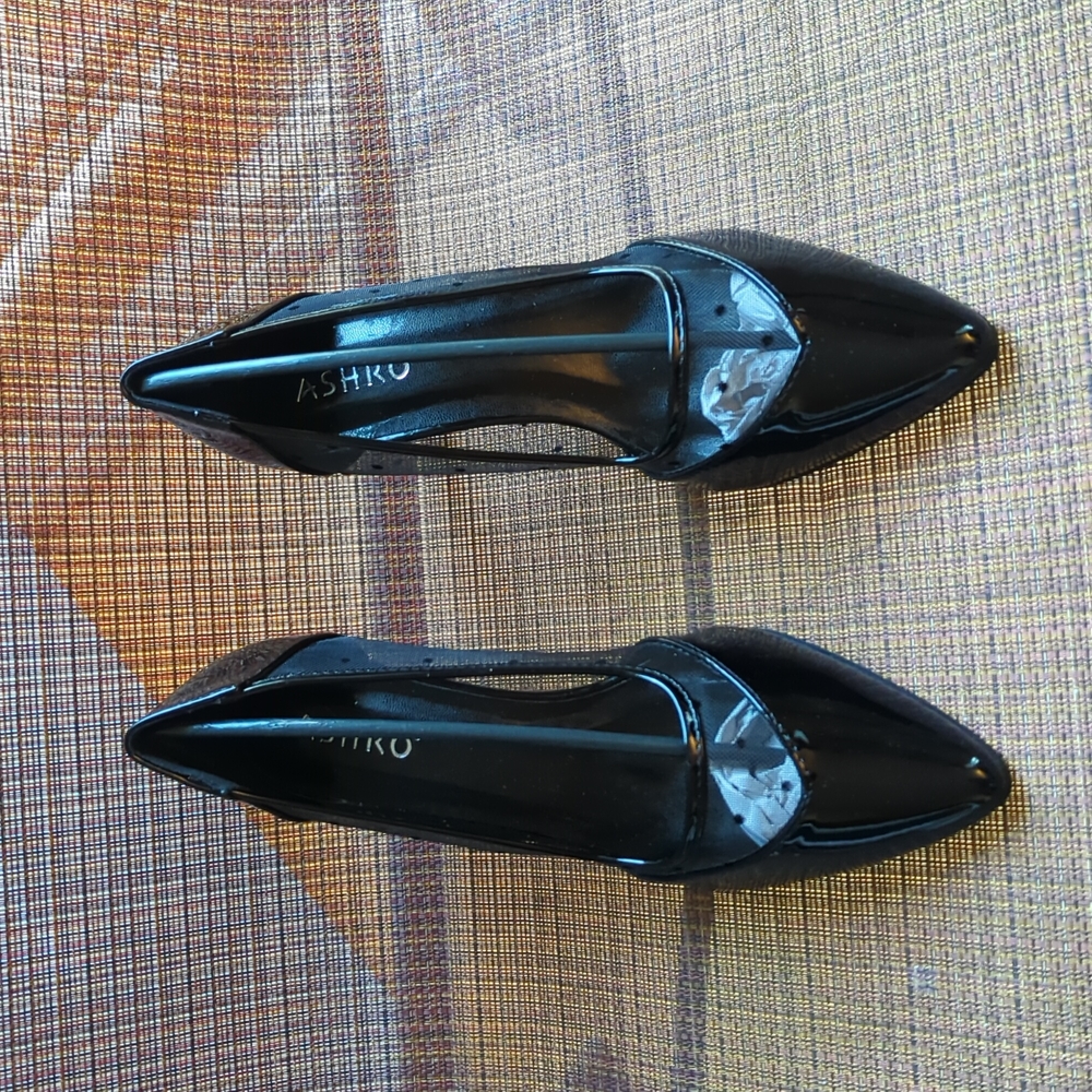 Black high heels